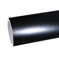 Matte Metallic Deep Black Car Vinyl Wrap