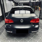Matte Metallic Deep Black Car Vinyl Wrap product image 8 - Veloro matte vinyl wrap