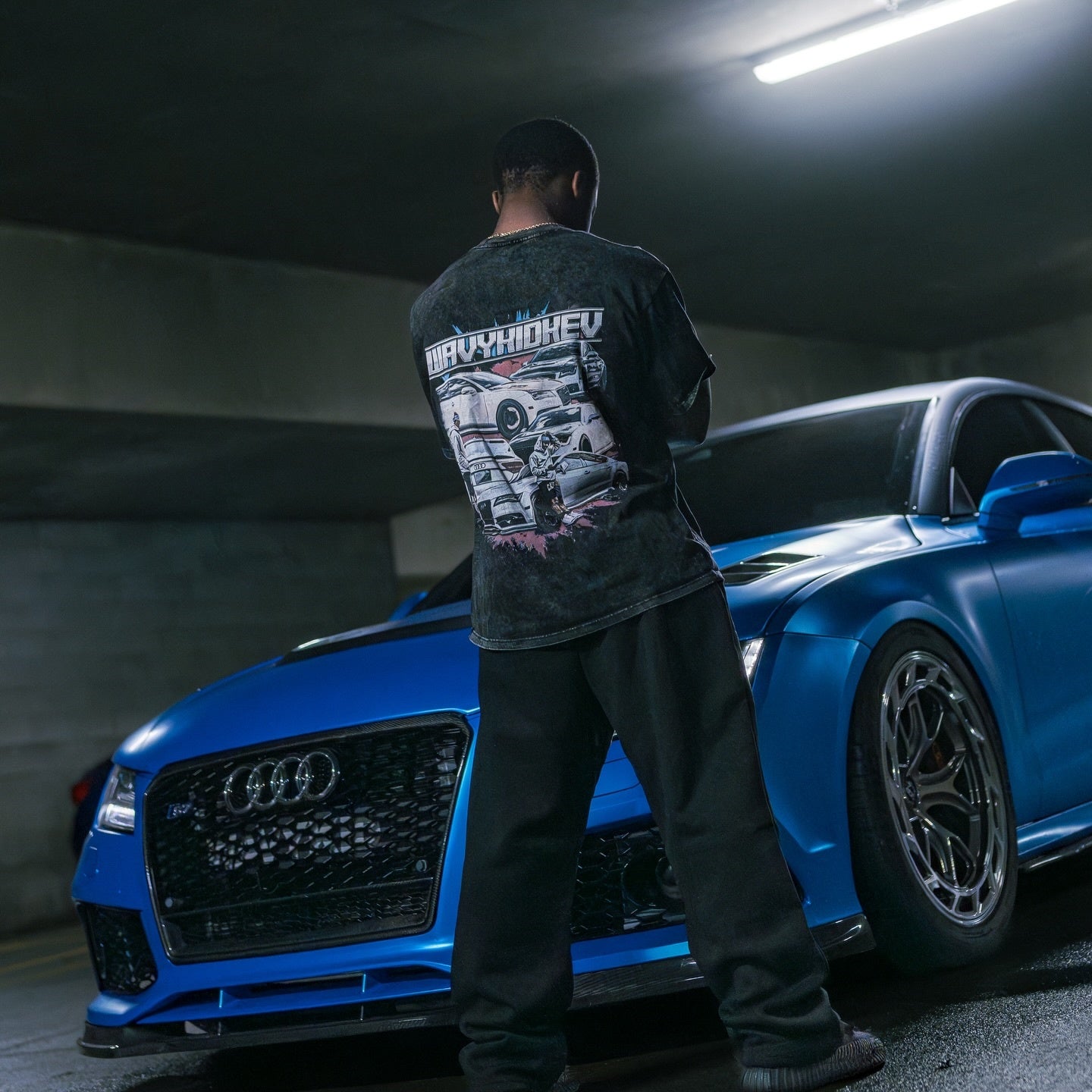 Matte Metallic Diamond Azure Blue Car Vinyl Wrap PET product image 15 - Veloro matte vinyl wrap