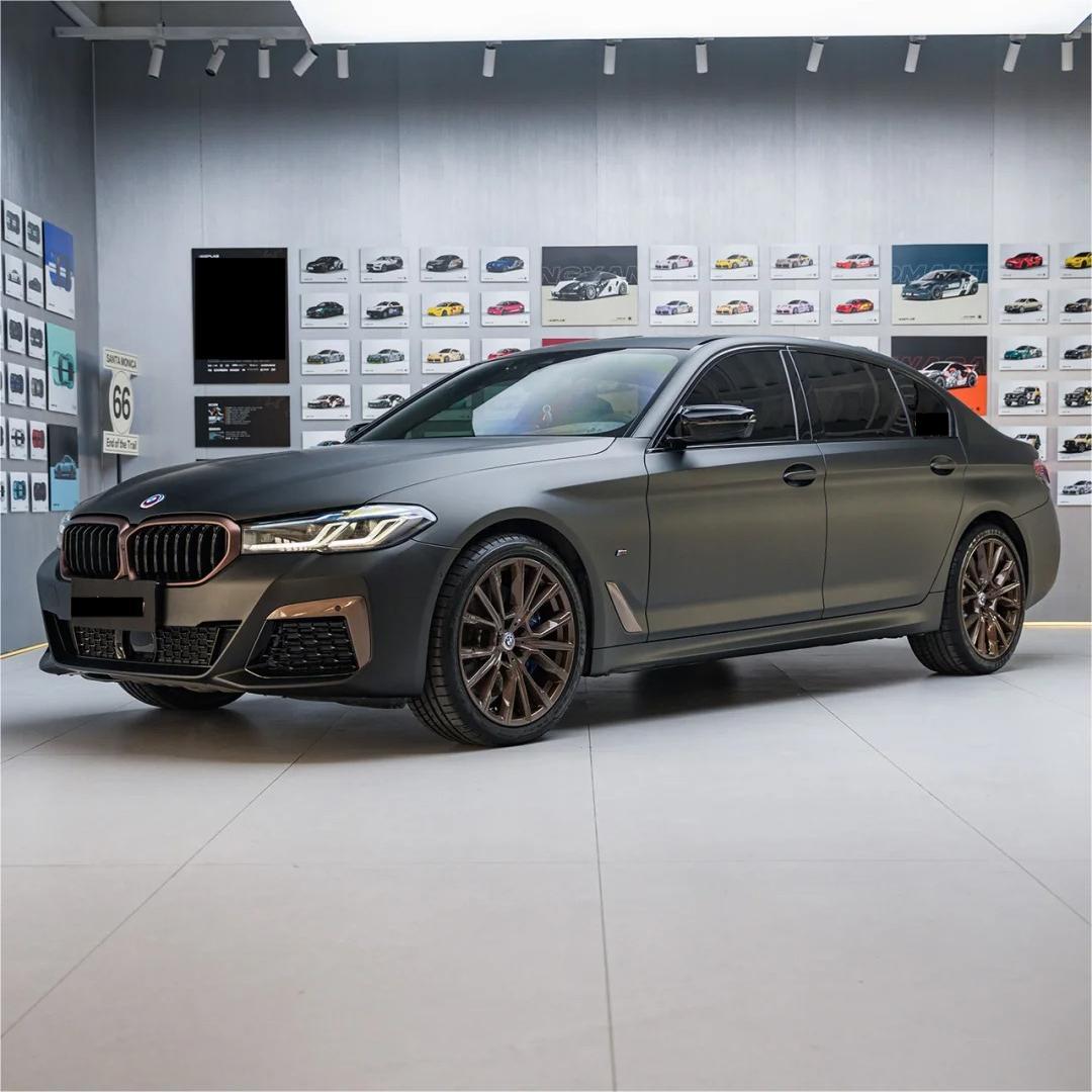 Matte Metallic Diamond Black Gold Car Vinyl Wrap product image 3 - Veloro matte vinyl wrap
