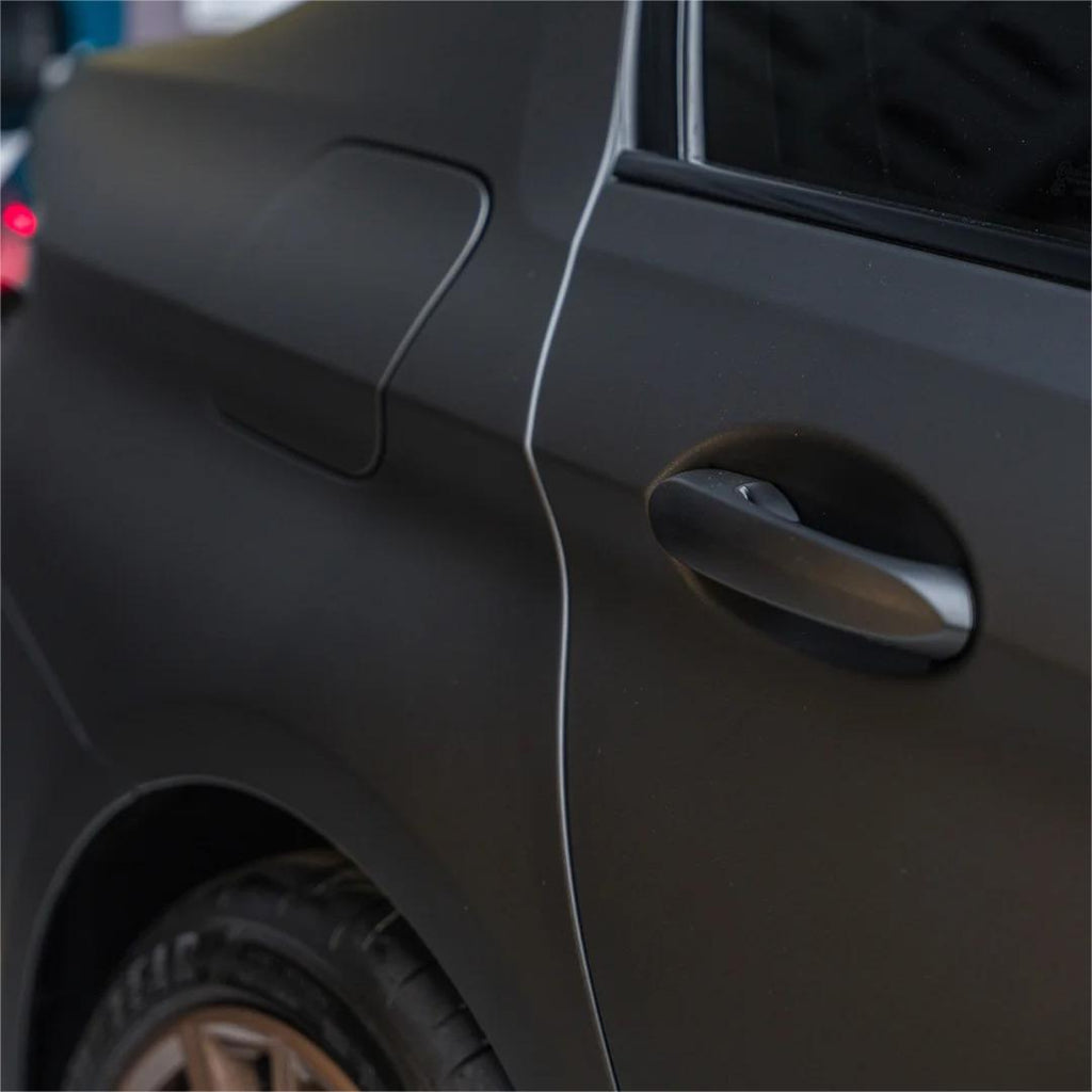 Matte Metallic Diamond Black Gold Car Vinyl Wrap product image 11 - Veloro matte vinyl wrap