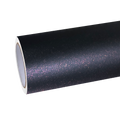 Matte Metallic Diamond Black Red Car Vinyl Wrap PET product image 2 - Veloro matte vinyl wrap