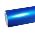 Matte Metallic Diamond Azure Blue Car Vinyl Wrap PET