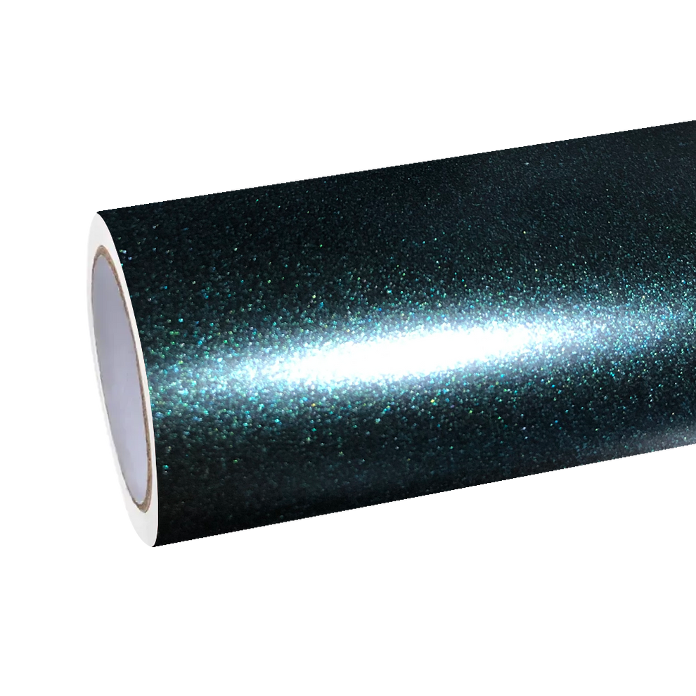 Matte Metallic Diamond Emerald Green Car Vinyl Wrap