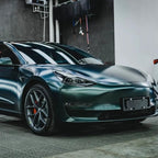 Matte Metallic Diamond Emerald Green Car Vinyl Wrap product image 2 - Veloro matte vinyl wrap