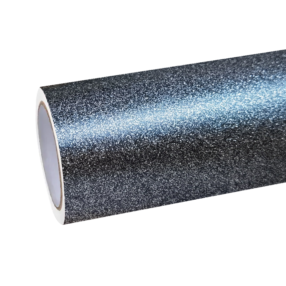 Matte Metallic Diamond Graphite Light Grey Car Vinyl Wrap