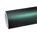 Matte Metallic Diamond Green Car Vinyl Wrap PET