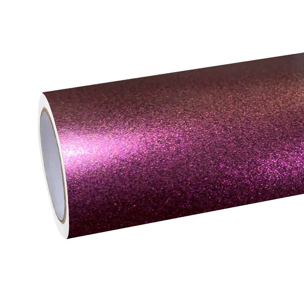 Matte Metallic Diamond Night Brown Red Car Vinyl Wrap product image 2 - Veloro matte vinyl wrap
