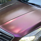 Matte Metallic Diamond Night Brown Red Car Vinyl Wrap product image 3 - Veloro matte vinyl wrap