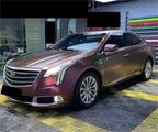 Matte Metallic Diamond Night Brown Red Car Vinyl Wrap product image 6 - Veloro matte vinyl wrap