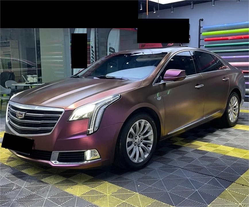 Matte Metallic Diamond Night Brown Red Car Vinyl Wrap product image 6 - Veloro matte vinyl wrap