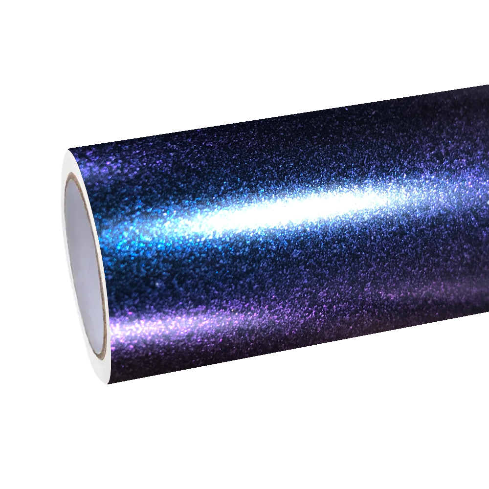 Matte Metallic Diamond Purple Red Car Vinyl Wrap product image 2 - Veloro matte vinyl wrap