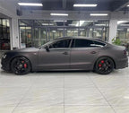 Matte Metallic Diamond Red Black Car Vinyl Wrap product image 4 - Veloro matte vinyl wrap