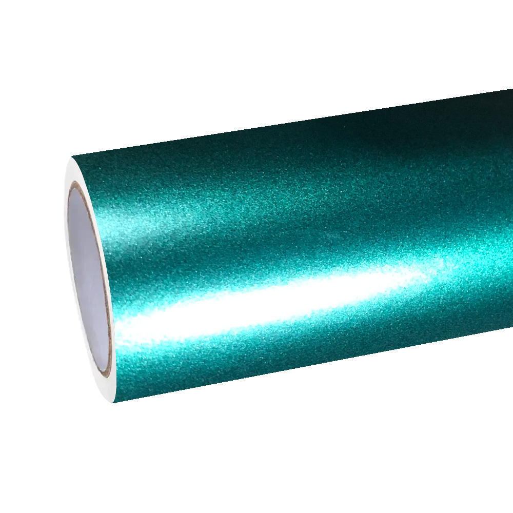 Matte Metallic Emerald Green Car Vinyl Wrap product image 2 - Veloro matte vinyl wrap