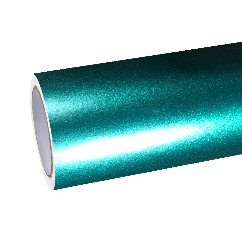 Matte Metallic Emerald Green Car Vinyl Wrap product image 2 - Veloro matte vinyl wrap
