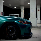 Matte Metallic Emerald Green Car Vinyl Wrap product image 11 - Veloro matte vinyl wrap