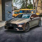 Ultra Matte Metallic Gold Brown Car Vinyl Wrap | Matte Coffee Brown Wrap product image 2 - Veloro matte vinyl wrap