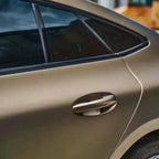 Ultra Matte Metallic Gold Brown Car Vinyl Wrap | Matte Coffee Brown Wrap product image 8 - Veloro matte vinyl wrap