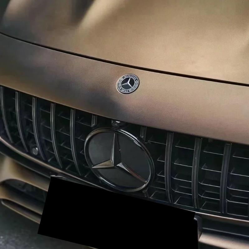 Ultra Matte Metallic Gold Brown Car Vinyl Wrap | Matte Coffee Brown Wrap product image 7 - Veloro matte vinyl wrap