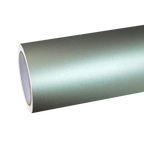 Matte Metallic Green Grey Car Vinyl Wrap PET