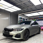 Matte Metallic Green Grey Car Vinyl Wrap PET product image 6 - Veloro matte vinyl wrap