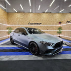 Ultra Matte Metallic Grey Blue Car Vinyl Wrap |Gray Blue Car Wrap PET product image 2 - Veloro matte vinyl wrap