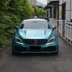 Matte Metallic Lake Blue Car Vinyl Wrap product image 7 - Veloro matte vinyl wrap