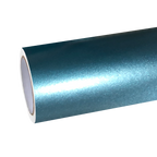 Matte Metallic Lake Blue Car Vinyl Wrap