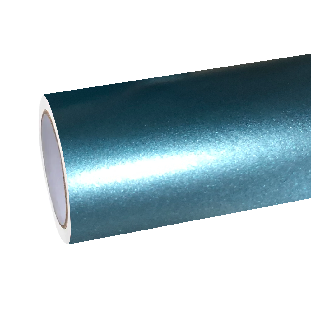 Matte Metallic Lake Blue Car Vinyl Wrap
