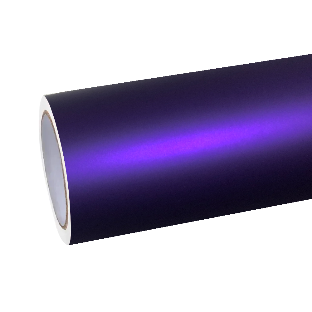 Matte Metallic Liquid Purple Car Vinyl Wrap PET