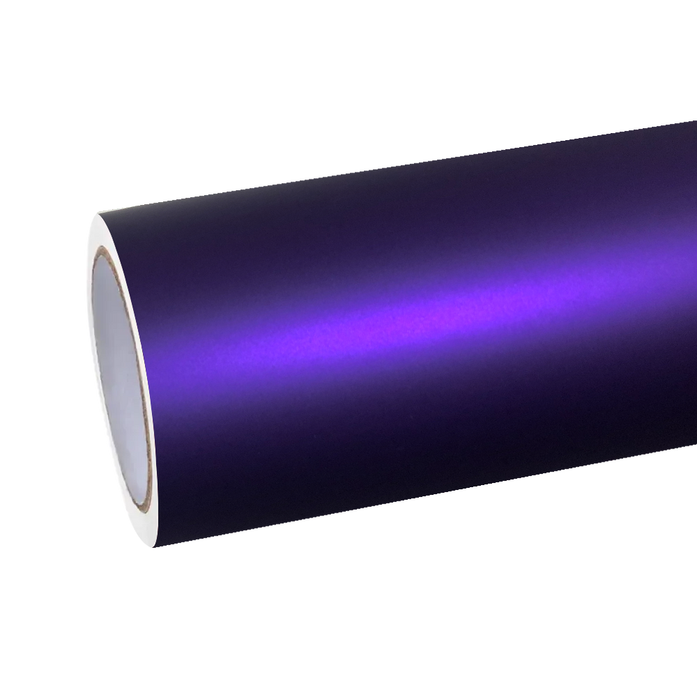Matte Metallic Liquid Purple Car Vinyl Wrap PET