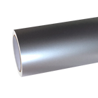 Ultra Matte Metallic Liquid Silver Car Vinyl Wrap PET