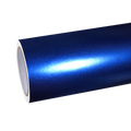 Matte Metallic Navy Blue Car Vinyl Wrap PET