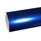 Matte Metallic Navy Blue Car Vinyl Wrap PET