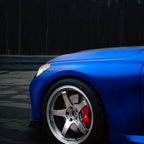 Matte Metallic Satin Blueberry Car Vinyl Wrap PET product image 10 - Veloro matte vinyl wrap
