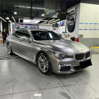 Matte Metallic Satin Brown Grey Car Vinyl Wrap product image 4 - Veloro matte vinyl wrap