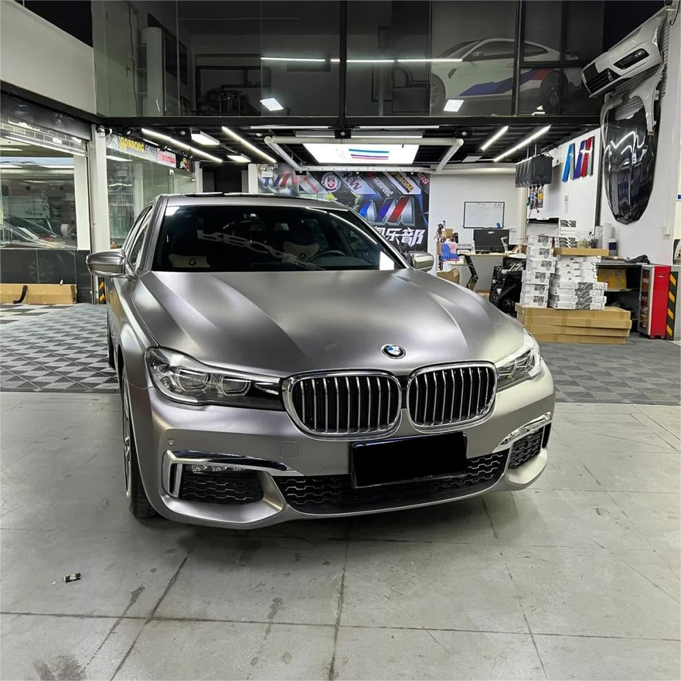 Matte Metallic Satin Brown Grey Car Vinyl Wrap product image 3 - Veloro matte vinyl wrap