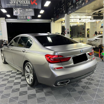 Matte Metallic Satin Brown Grey Car Vinyl Wrap product image 6 - Veloro matte vinyl wrap