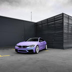 Matte Chameleon Glacial Frost Purple Car Vinyl Wrap PET product image 3 - Veloro color shift vinyl wrap