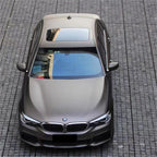 Matte Metallic Satin Charcoal Grey Car Vinyl Wrap PET product image 2 - Veloro matte vinyl wrap