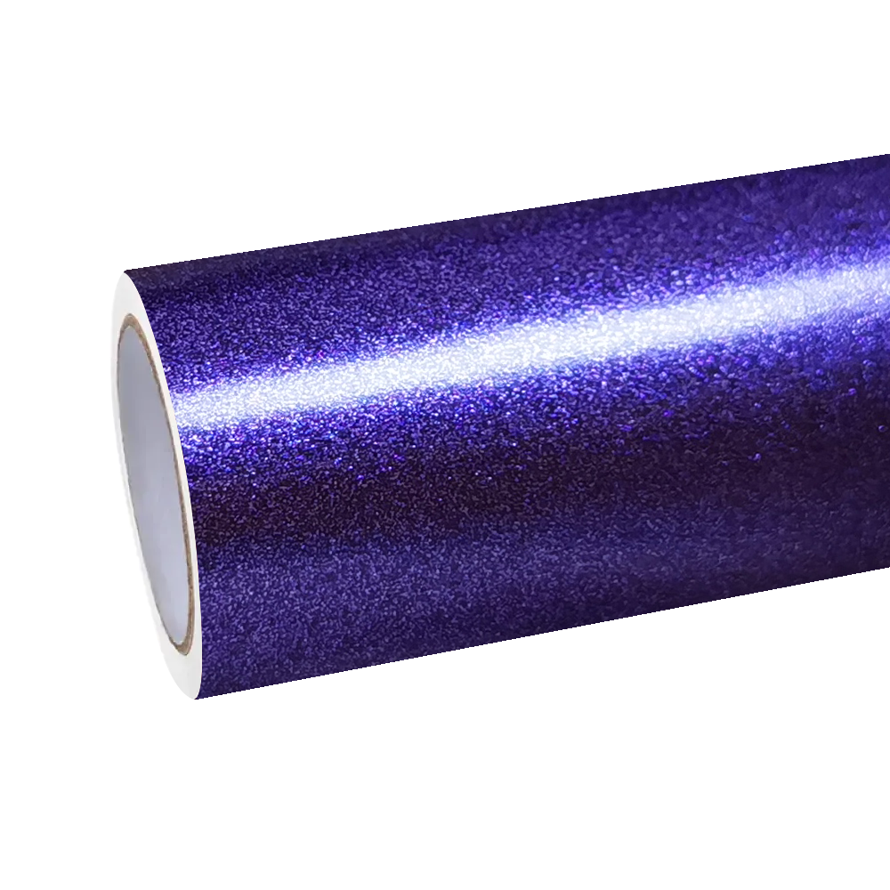 Matte Metallic Satin Chrome Purple Car Vinyl Wrap product image 2 - Veloro chrome vinyl wrap