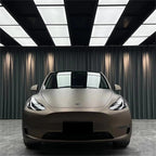 Matte Metallic Satin Deep Brown Grey Car Vinyl Wrap product image 5 - Veloro matte vinyl wrap