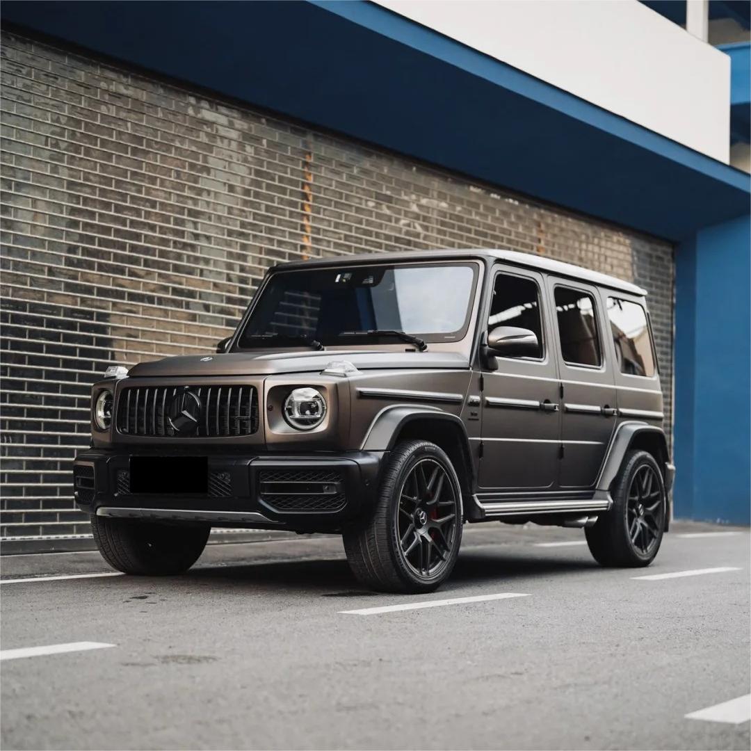 Matte Metallic Satin Deep Brown Grey Car Vinyl Wrap product image 2 - Veloro matte vinyl wrap