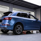 Matte Metallic Satin Diamond Storm Blue Car Vinyl Wrap product image 7 - Veloro matte vinyl wrap