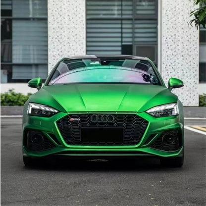 Matte Metallic Satin Flame Green Car Vinyl Wrap product image 2 - Veloro matte vinyl wrap