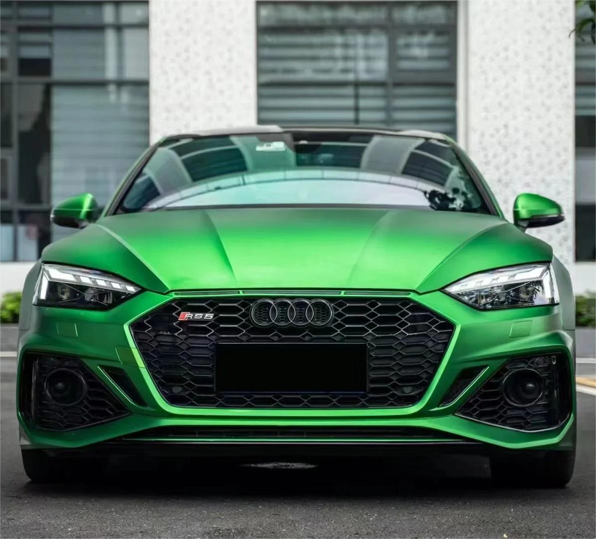 Matte Metallic Satin Flame Green Car Vinyl Wrap product image 3 - Veloro matte vinyl wrap