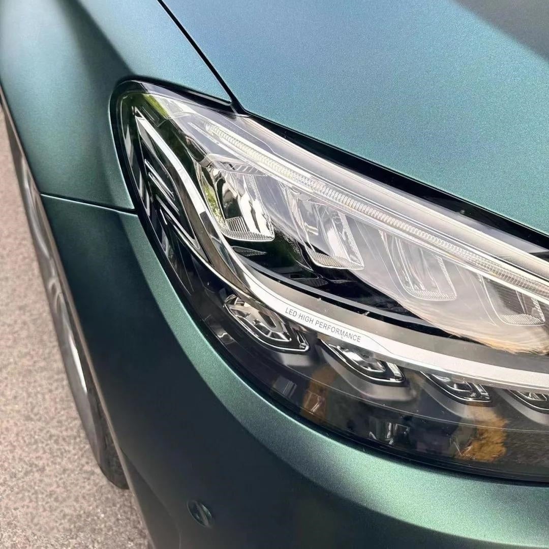 Matte Metallic Satin Forest Green Car Vinyl Wrap product image 4 - Veloro matte vinyl wrap