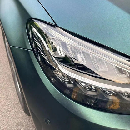 Matte Metallic Satin Forest Green Car Vinyl Wrap product image 4 - Veloro matte vinyl wrap