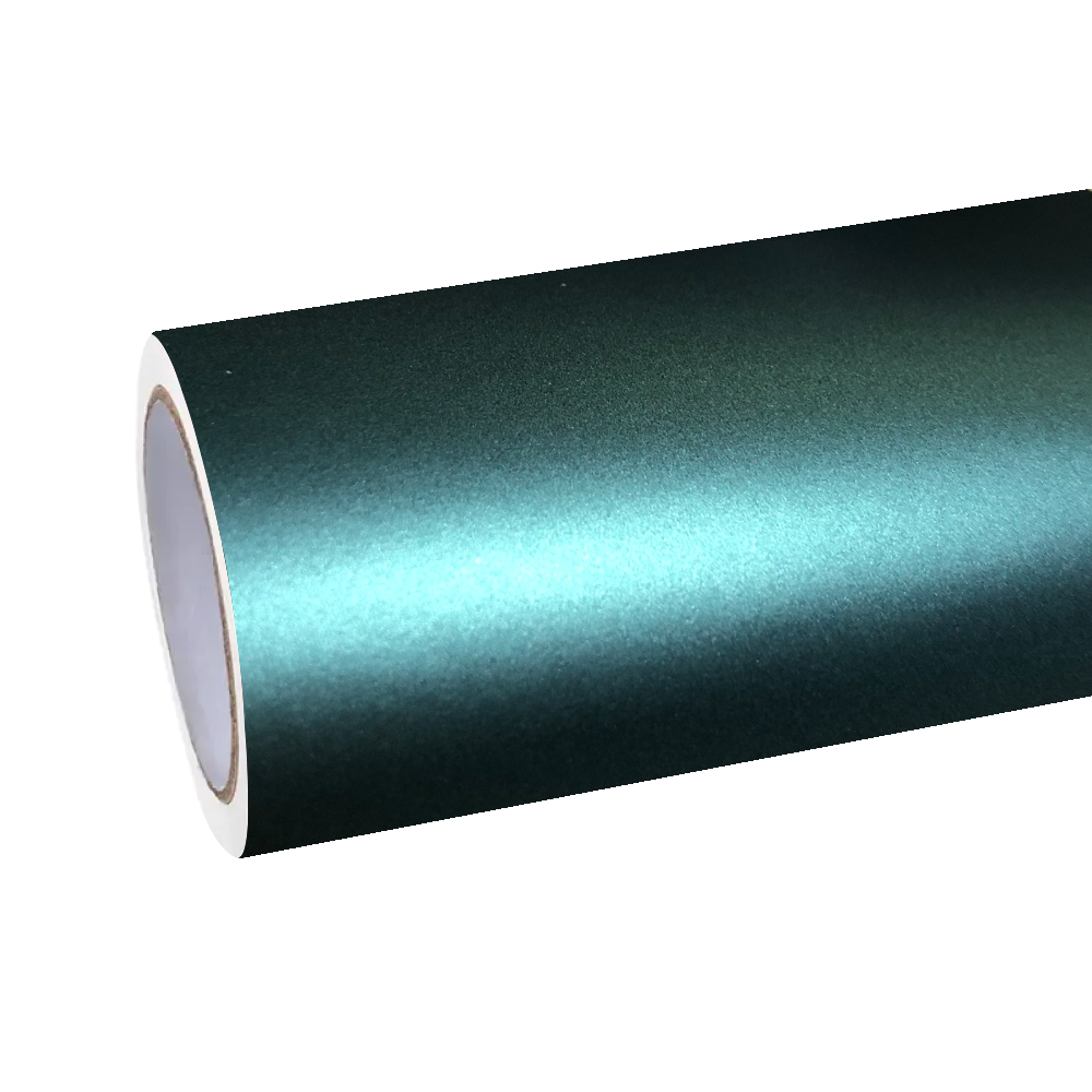 Matte Metallic Satin Hunter Green Car Vinyl Wrap PET