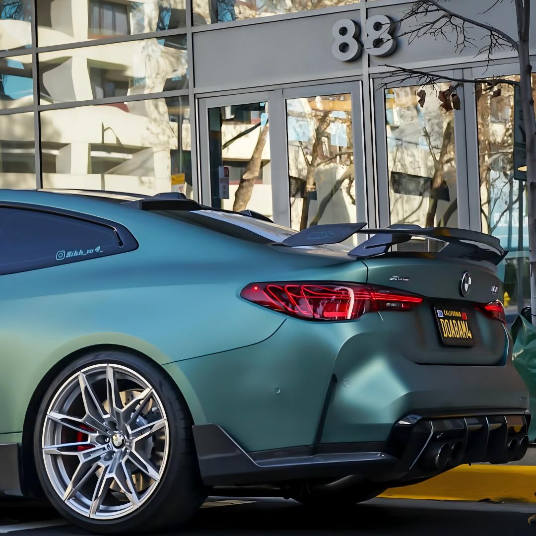 Matte Metallic Satin Hunter Green Car Vinyl Wrap PET product image 11 - Veloro matte vinyl wrap